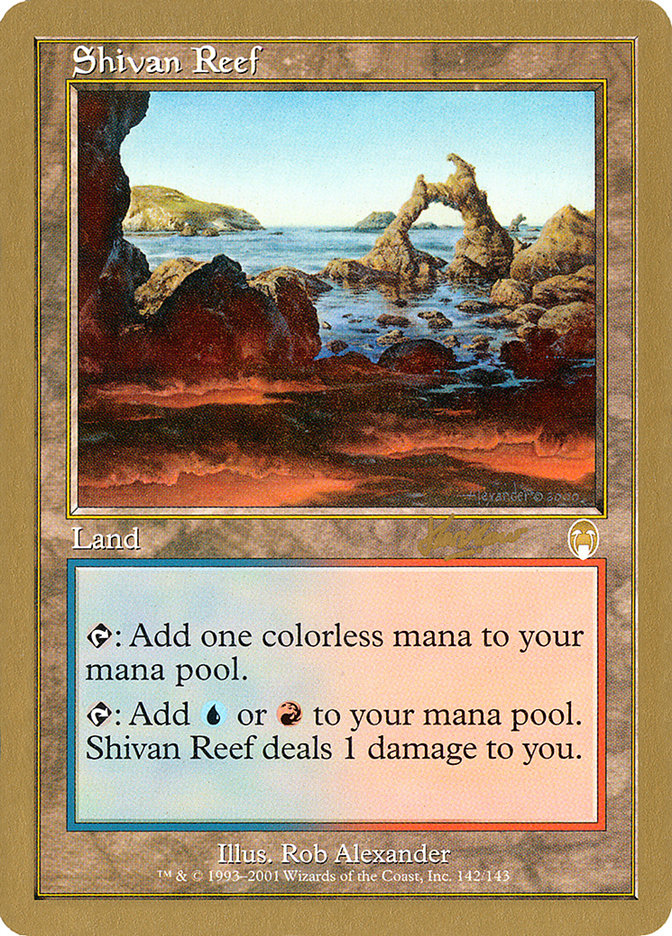 Shivan Reef (Sim Han How) [World Championship Decks 2002] | Tacoma Games