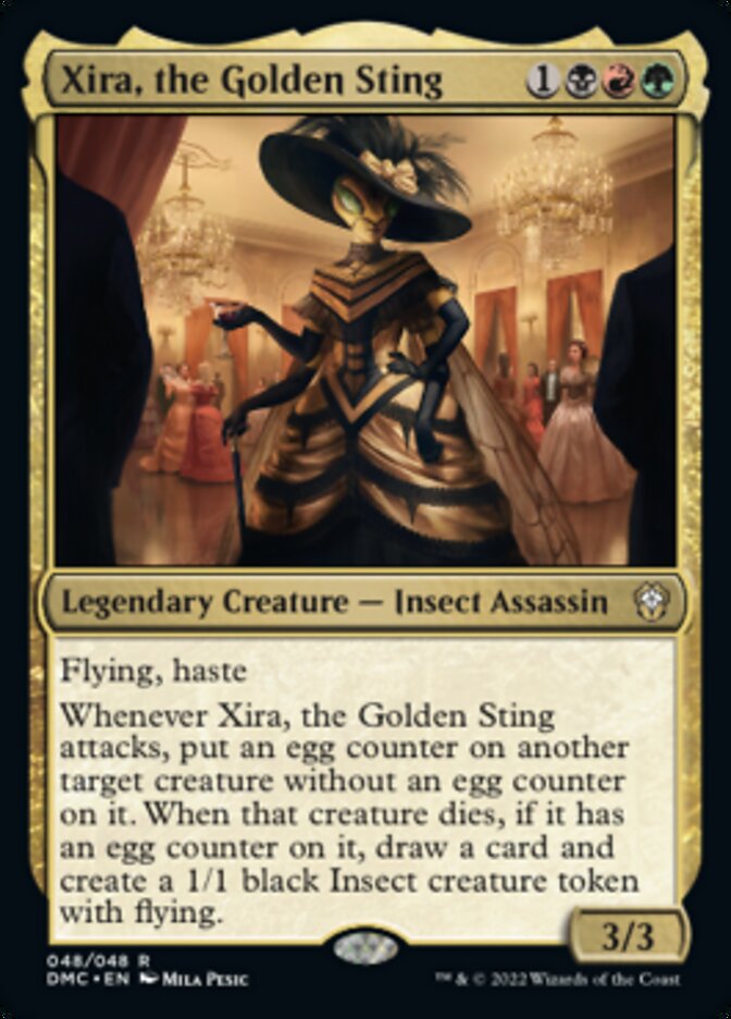 Xira, the Golden Sting [Dominaria United Commander] | Tacoma Games