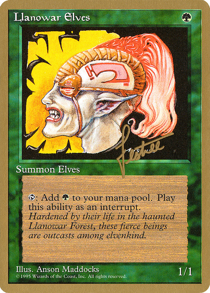 Llanowar Elves (Bertrand Lestree) [Pro Tour Collector Set] | Tacoma Games