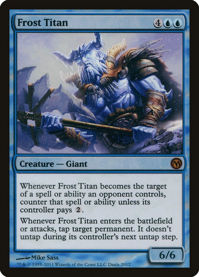 Frost Titan (Duels of the Planeswalkers Promos) [Duels of the Planeswalkers Promos 2011] | Tacoma Games