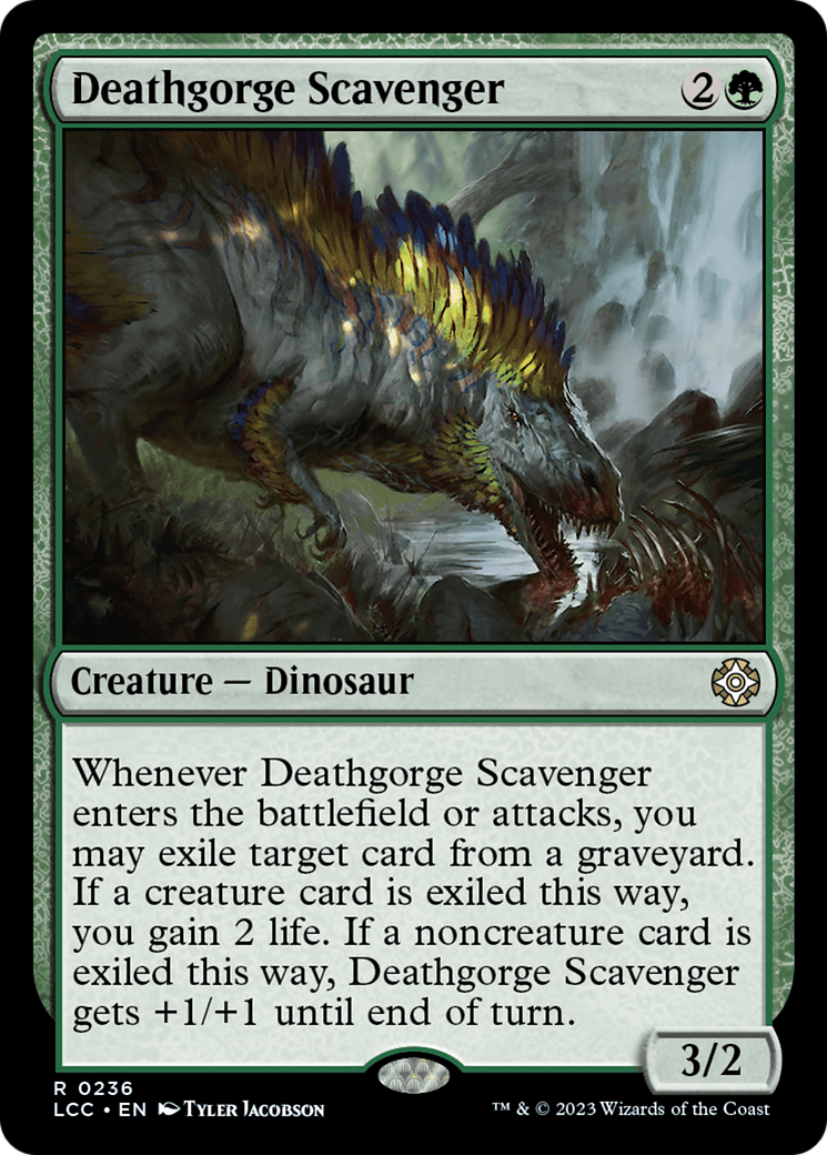 Deathgorge Scavenger [The Lost Caverns of Ixalan Commander] | Tacoma Games