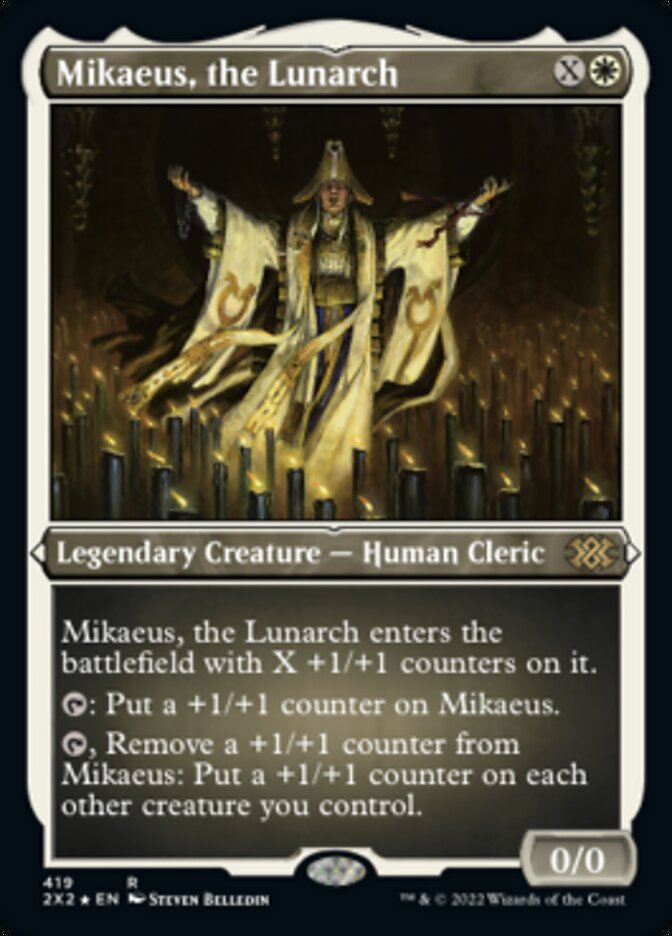 Mikaeus, the Lunarch (Foil Etched) [Double Masters 2022] | Tacoma Games