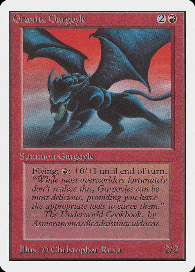 Granite Gargoyle [Unlimited Edition] | Tacoma Games