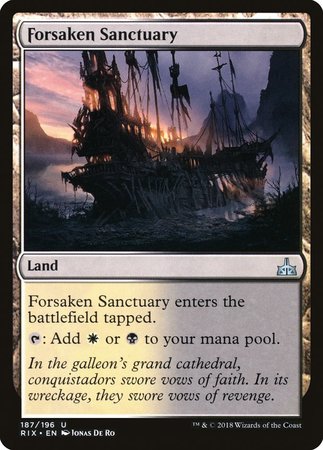 Forsaken Sanctuary [Rivals of Ixalan] | Tacoma Games