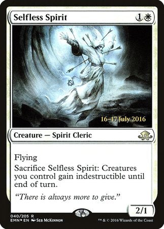 Selfless Spirit [Eldritch Moon Promos] | Tacoma Games