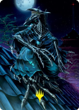 Jin-Gitaxias, Progress Tyrant Art Card (Gold-Stamped Signature) [Kamigawa: Neon Dynasty Art Series] | Tacoma Games