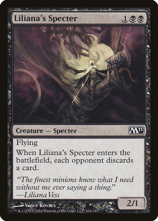 Liliana's Specter [Magic 2011] | Tacoma Games