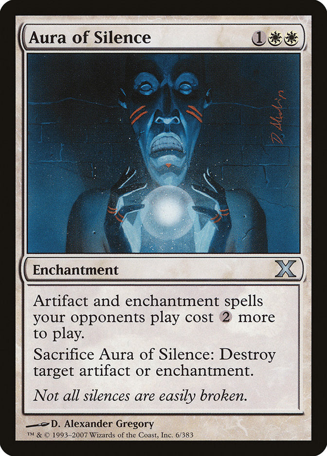 Aura of Silence [Tenth Edition] | Tacoma Games