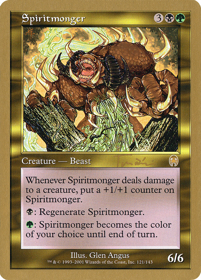 Spiritmonger (Jan Tomcani) [World Championship Decks 2001] | Tacoma Games