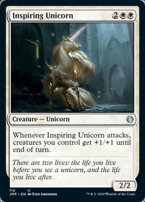 Inspiring Unicorn [Jumpstart] | Tacoma Games