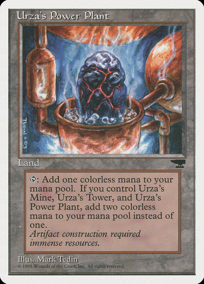 Urza's Power Plant (Boiling Rock) [Chronicles] | Tacoma Games