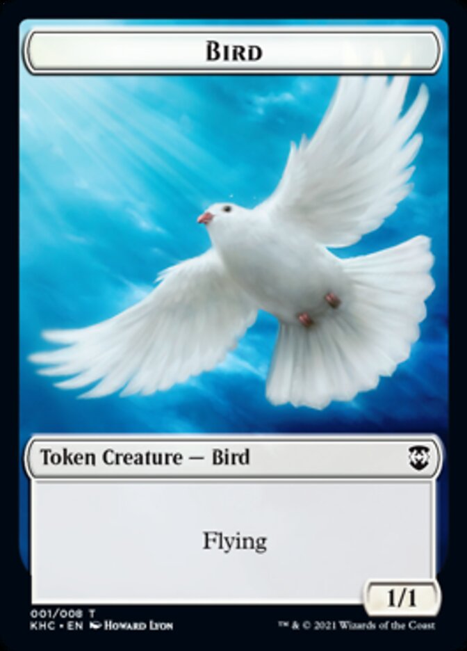 Bird [Kaldheim Commander Tokens] | Tacoma Games