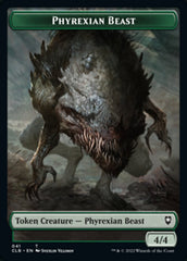 Phyrexian Beast // Wurm Double-sided Token [Commander Legends: Battle for Baldur's Gate Tokens] | Tacoma Games