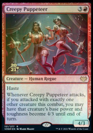 Creepy Puppeteer [Innistrad: Crimson Vow Prerelease Promos] | Tacoma Games