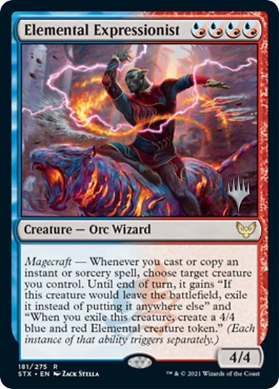 Elemental Expressionist (Promo Pack) [Strixhaven: School of Mages Promos] | Tacoma Games