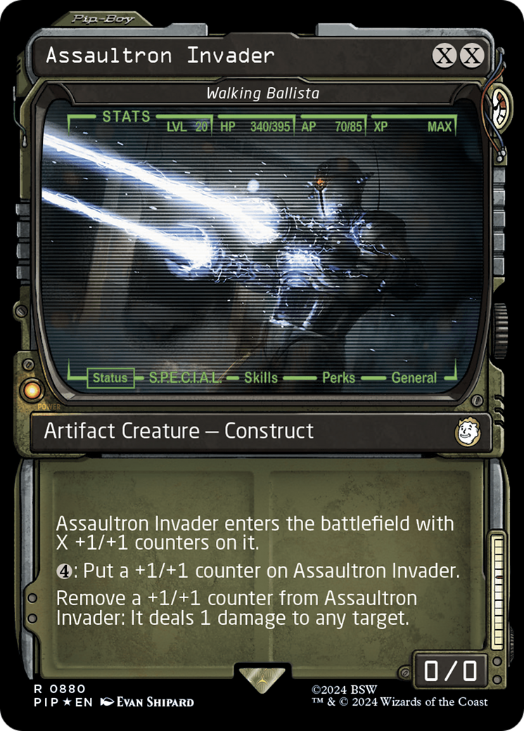 Assaultron Invader - Walking Ballista (Surge Foil) [Fallout] | Tacoma Games