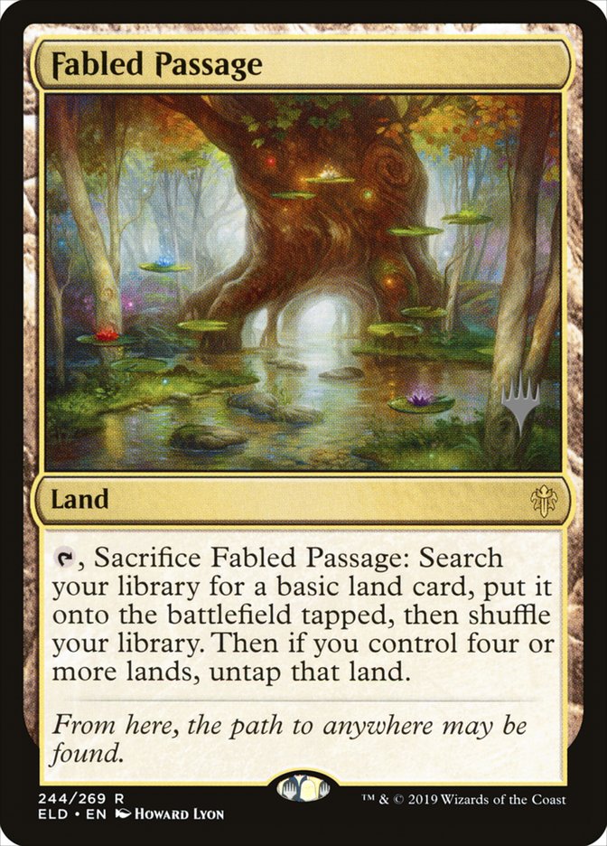 Fabled Passage (Promo Pack) [Throne of Eldraine Promos] | Tacoma Games