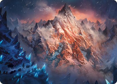 Mountain Art Card [The Lord of the Rings: Tales of Middle-earth Art Series] | Tacoma Games