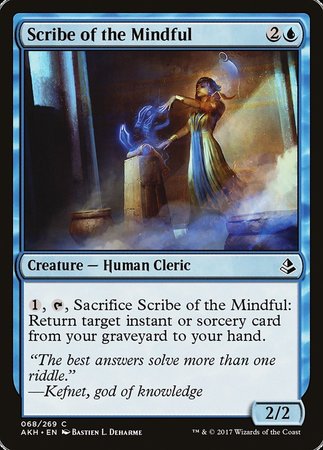 Scribe of the Mindful [Amonkhet] | Tacoma Games