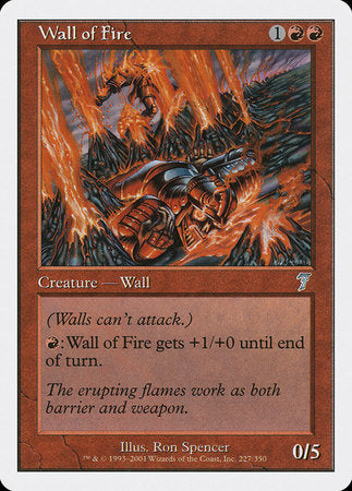 Wall of Fire [Seventh Edition] | Tacoma Games
