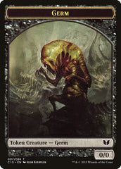 Frog Lizard // Germ Double-Sided Token [Commander 2015 Tokens] | Tacoma Games