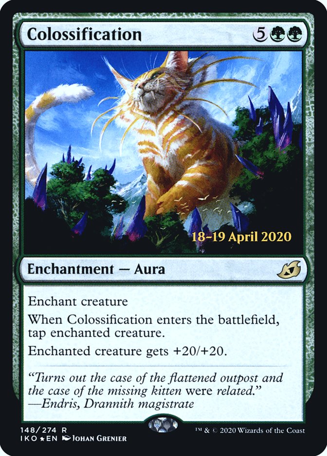 Colossification  [Ikoria: Lair of Behemoths Prerelease Promos] | Tacoma Games