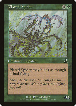 Plated Spider [Urza's Destiny] | Tacoma Games