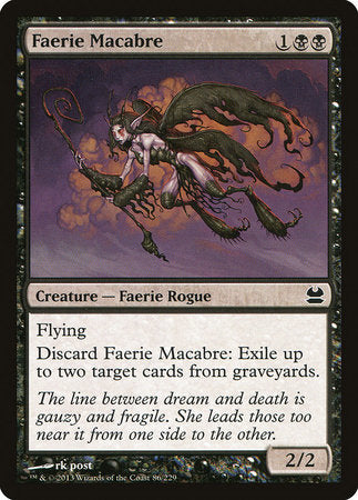 Faerie Macabre [Modern Masters] | Tacoma Games