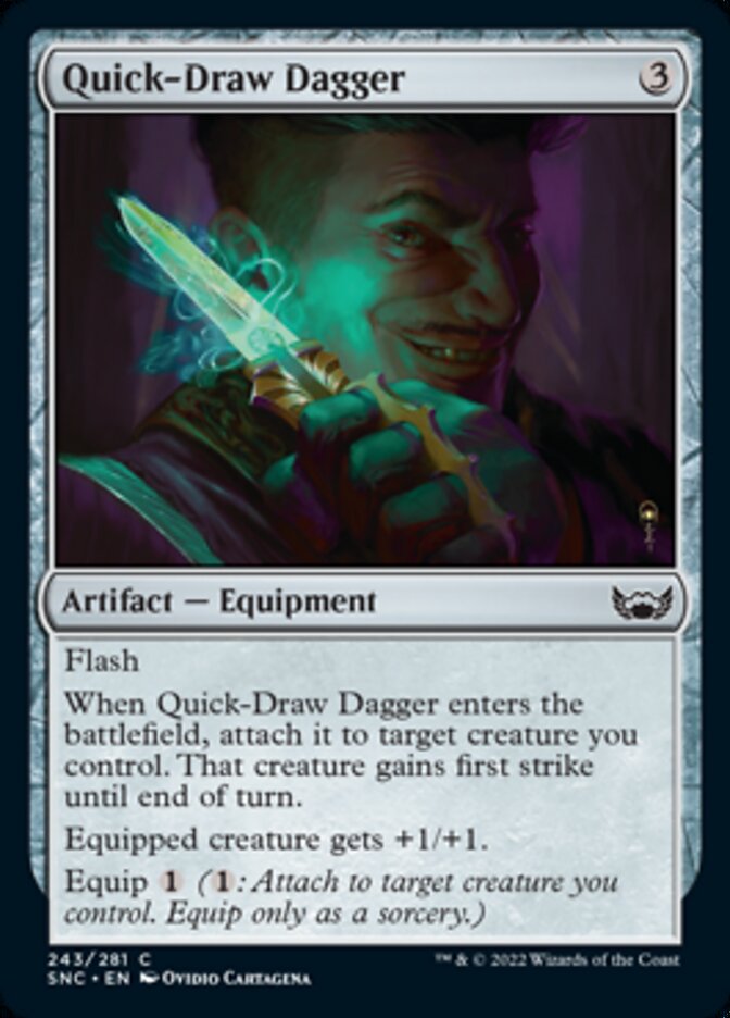 Quick-Draw Dagger [Streets of New Capenna] | Tacoma Games