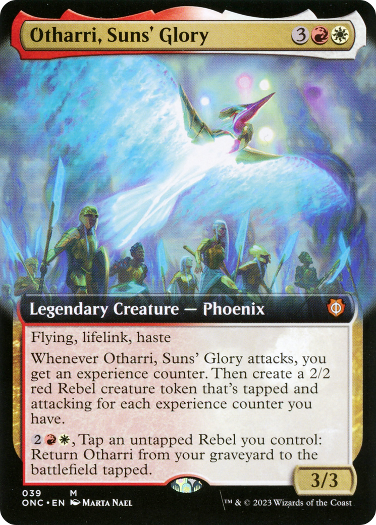 Otharri, Suns' Glory (Extended Art) [Phyrexia: All Will Be One Commander] | Tacoma Games