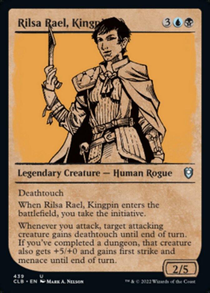 Rilsa Rael, Kingpin (Showcase) [Commander Legends: Battle for Baldur's Gate] | Tacoma Games