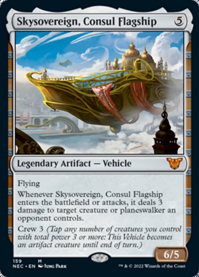 Skysovereign, Consul Flagship [Kamigawa: Neon Dynasty Commander] | Tacoma Games