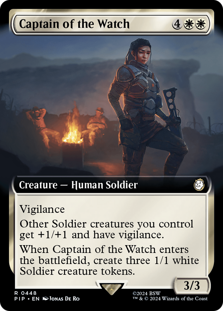 Captain of the Watch (Extended Art) [Fallout] | Tacoma Games