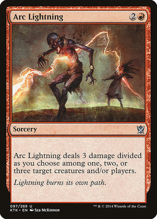 Arc Lightning [Khans of Tarkir] | Tacoma Games