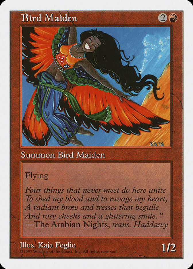 Bird Maiden [Fifth Edition] | Tacoma Games