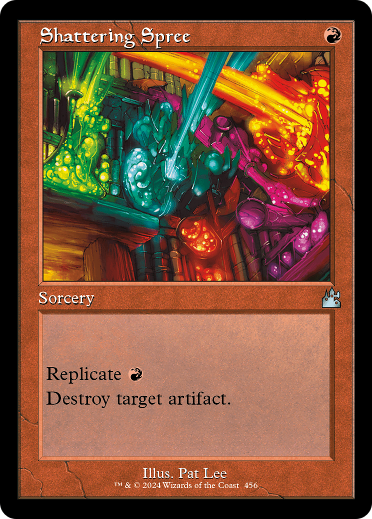 Shattering Spree (Retro Frame) [Ravnica Remastered] | Tacoma Games