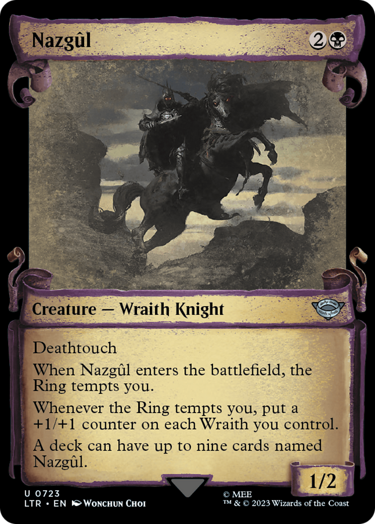 Nazgul (0723) [The Lord of the Rings: Tales of Middle-Earth Showcase Scrolls] | Tacoma Games