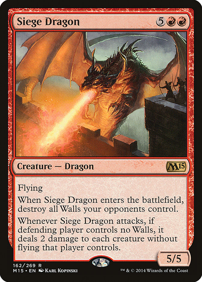 Siege Dragon [Magic 2015] | Tacoma Games