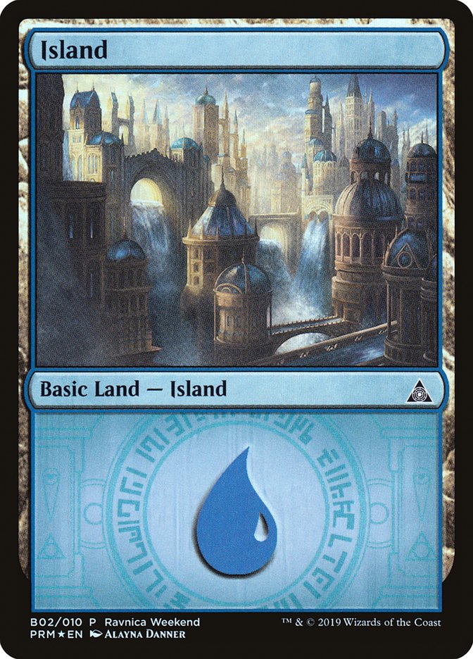 Island (B02) [Ravnica Allegiance Guild Kit] | Tacoma Games