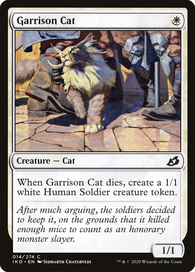 Garrison Cat [Ikoria: Lair of Behemoths] | Tacoma Games