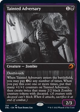 Tainted Adversary [Innistrad: Double Feature] | Tacoma Games