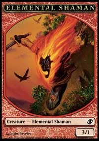 Elemental Shaman Token [Duel Decks: Jace vs. Chandra Tokens] | Tacoma Games