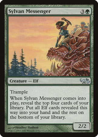 Sylvan Messenger [Duel Decks: Elves vs. Goblins] | Tacoma Games