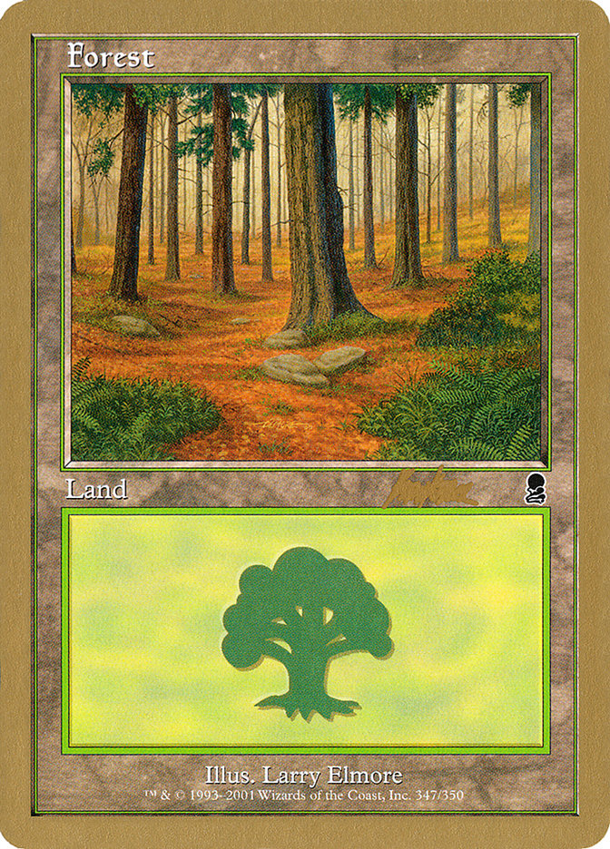 Forest (bk347) (Brian Kibler) [World Championship Decks 2002] | Tacoma Games