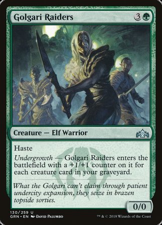 Golgari Raiders [Guilds of Ravnica] | Tacoma Games