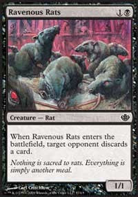 Ravenous Rats [Duel Decks: Garruk vs. Liliana] | Tacoma Games