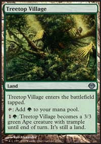 Treetop Village [Duel Decks: Garruk vs. Liliana] | Tacoma Games