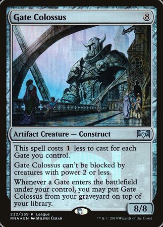 Gate Colossus [Ravnica Allegiance Promos] | Tacoma Games