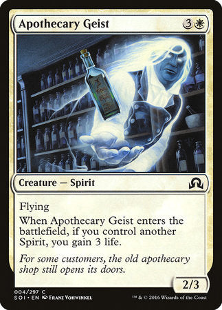 Apothecary Geist [Shadows over Innistrad] | Tacoma Games