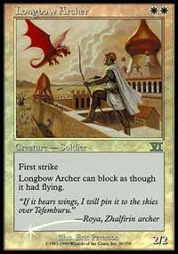 Longbow Archer [Friday Night Magic 2000] | Tacoma Games